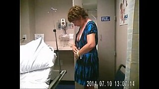 redhead wife is blowing his cock in the bathroom and taking cum