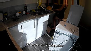 son fuck mom by force in kitchen
