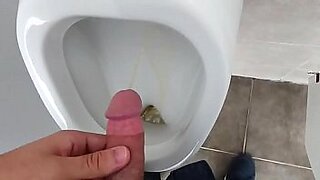 sexy russian amateur pissing in public place