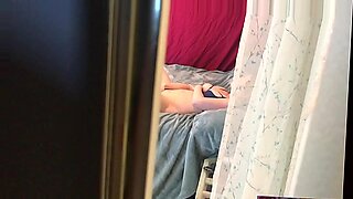 big ass aunt gives nephew body massage and fucks mom comes in