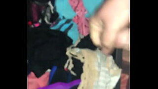 jerking off and cumming to my cousins dirty panties