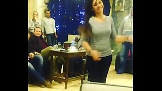 arab wife dancing
