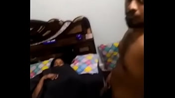 son gives massage to his mom