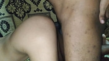 moans loudly while getting her pussy licked
