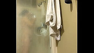 caught shower by stepmom