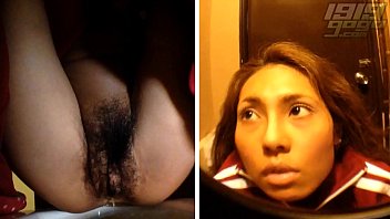 busty milf fucked hard by her husband cum to belly on the couch in the hotel room