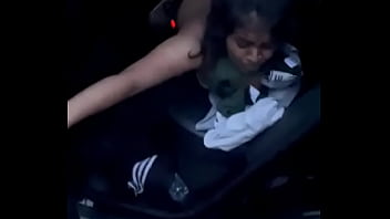 public agent cut girl in car