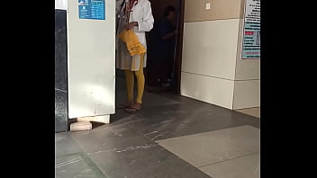 muslim girl in fake hospital