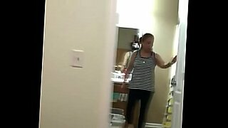 blonde shows her ass to fuck step dad