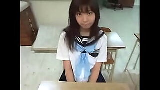 school girl taped