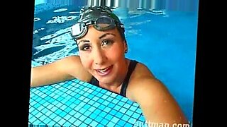 cathy haven in swimming po