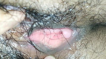 shaved creamy wet pussy fingering hd
