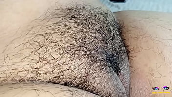 spread hairy legs