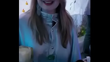blonde gaping in winking in russia