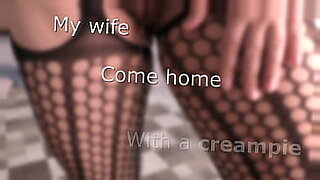 wife makes hubby watch her take bbc