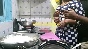 mom sex xxx kitchen