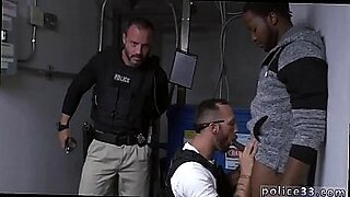 very sexy police woman gets fucked by thieves